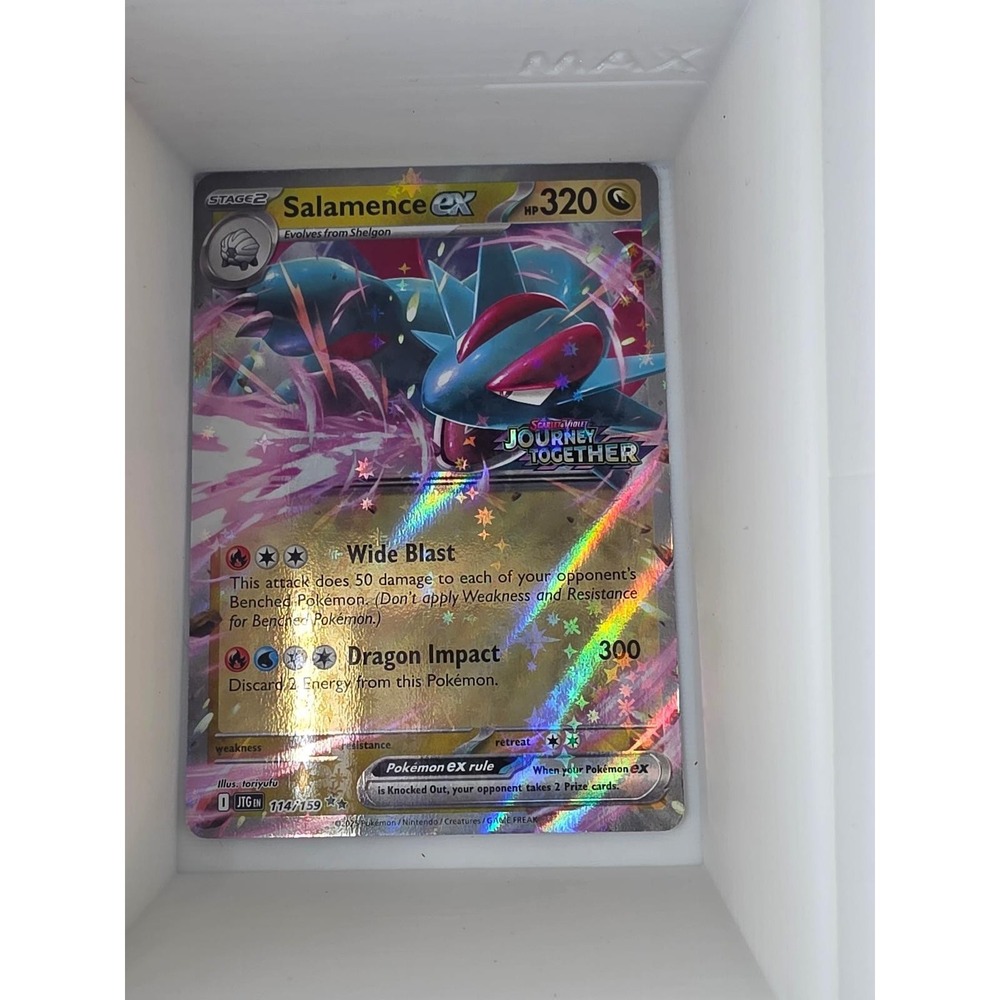 Salamence ex 114/159 Holo Miscellaneous Cards & Products Pokemon Holo NM